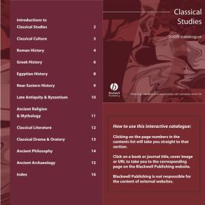 Classics 05 Catalogue.Qxp