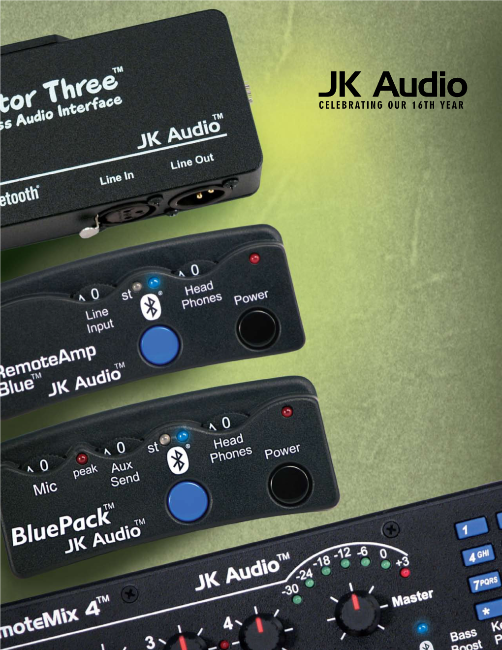 JK Audio CELEBRATING Our 16Th YEAR