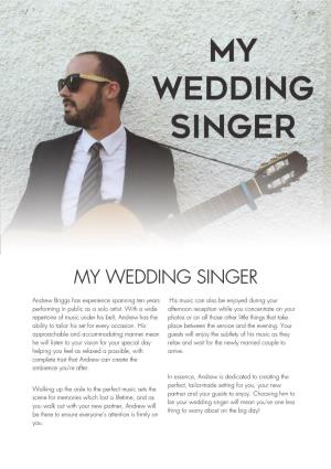 My Wedding Singer
