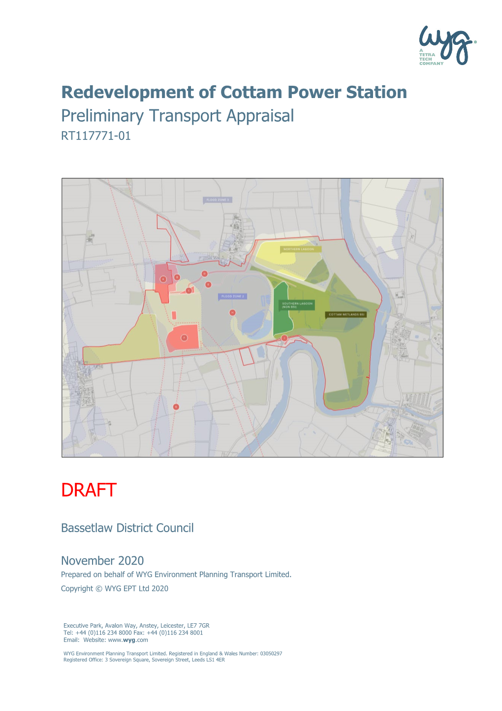 Cottam Power Station Preliminary Transport Appraisal RT117771-01