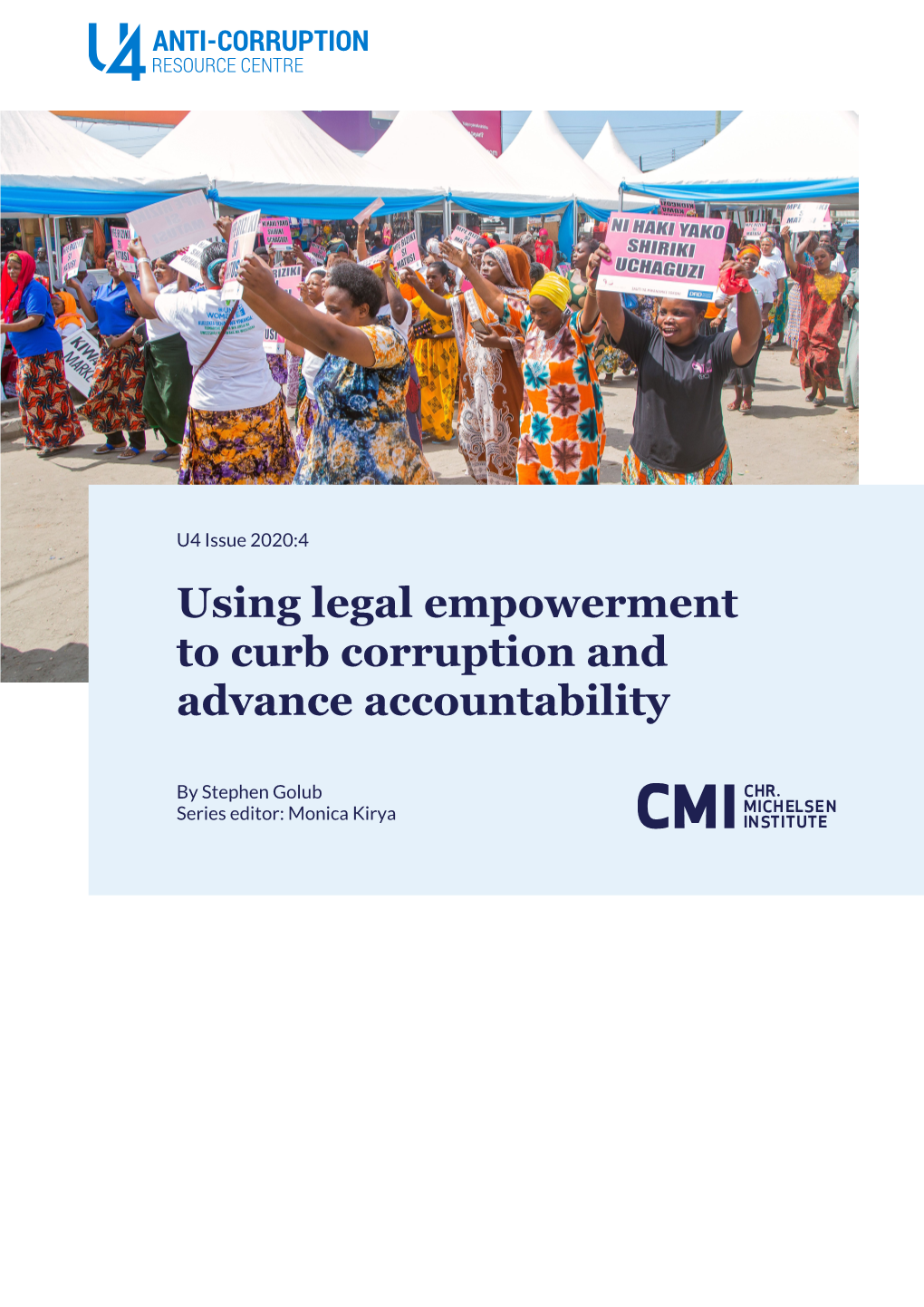 Using Legal Empowerment to Curb Corruption and Advance Accountability