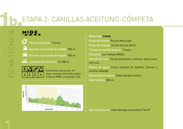 Etapa 2: Canillas Aceituno-Cómpeta