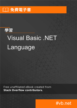Visual Basic .NET Language