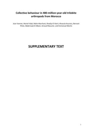 Supplementary Text
