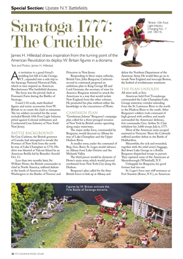 Saratoga 1777: the Crucible