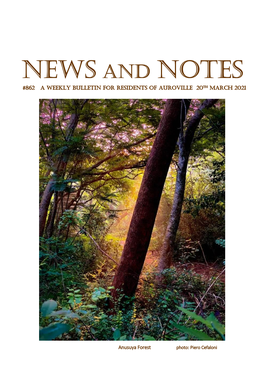 News and Notes