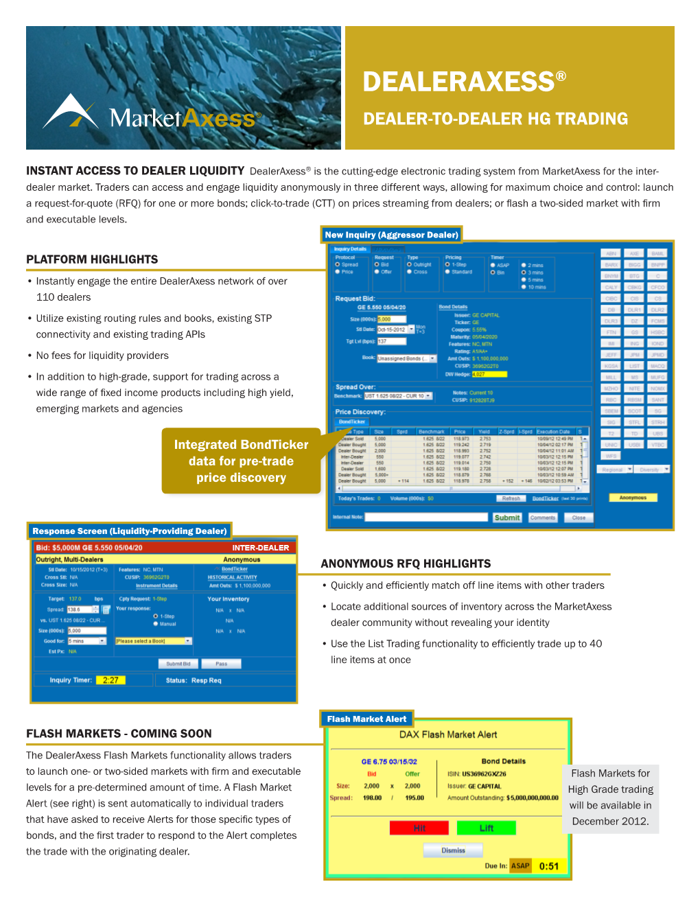 Dealeraxess® Dealer-To-Dealer Hg Trading