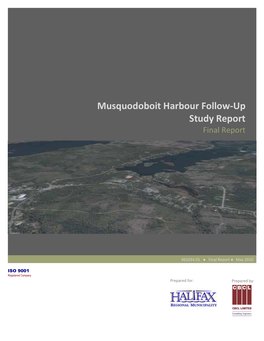 Musquodoboit Harbour Follow up Study Report Final Report