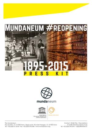 Mundaneum #Reopening