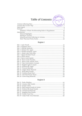 Table of Contents