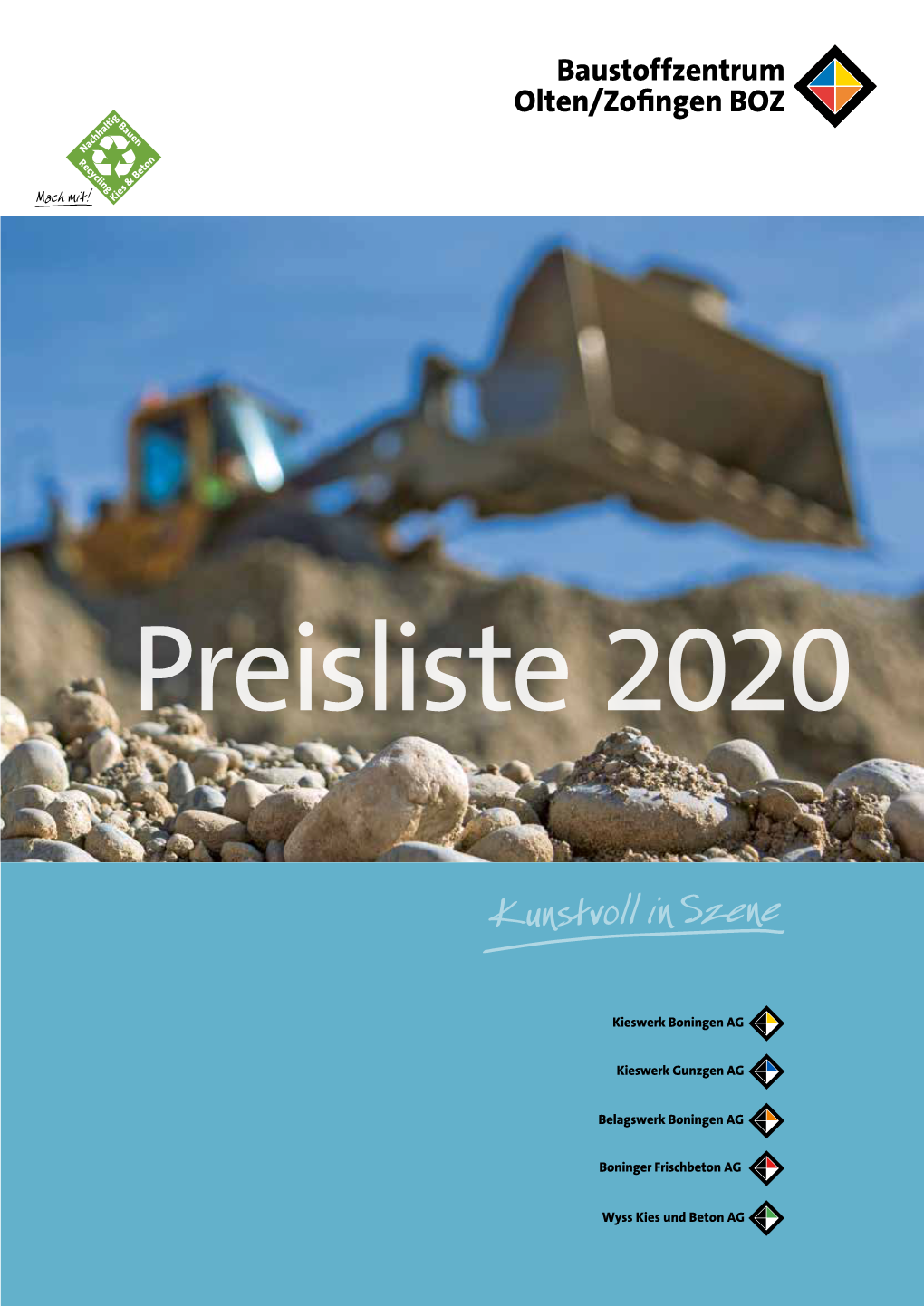 Preisliste 2020