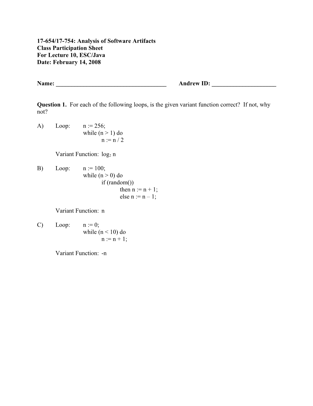 LG Electronics - Software Analysis Course