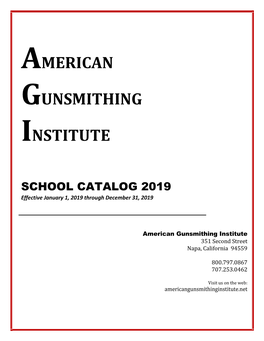 American Gunsmithing Institute