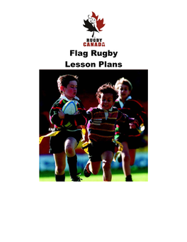 Flag Rugby Lesson Plans
