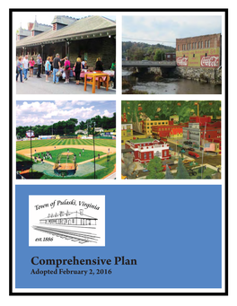 Comprehensive Plan Adopted February 2, 2016 Town of Pulaski Comprehensive Plan