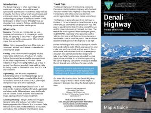Denali Highway Points of Interest Brochure