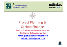 PPT LOTUS Environment Consultants