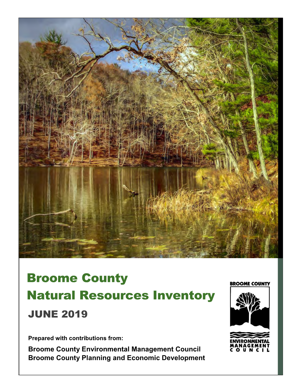 Broome County Natural Resources Inventory JUNE 2019