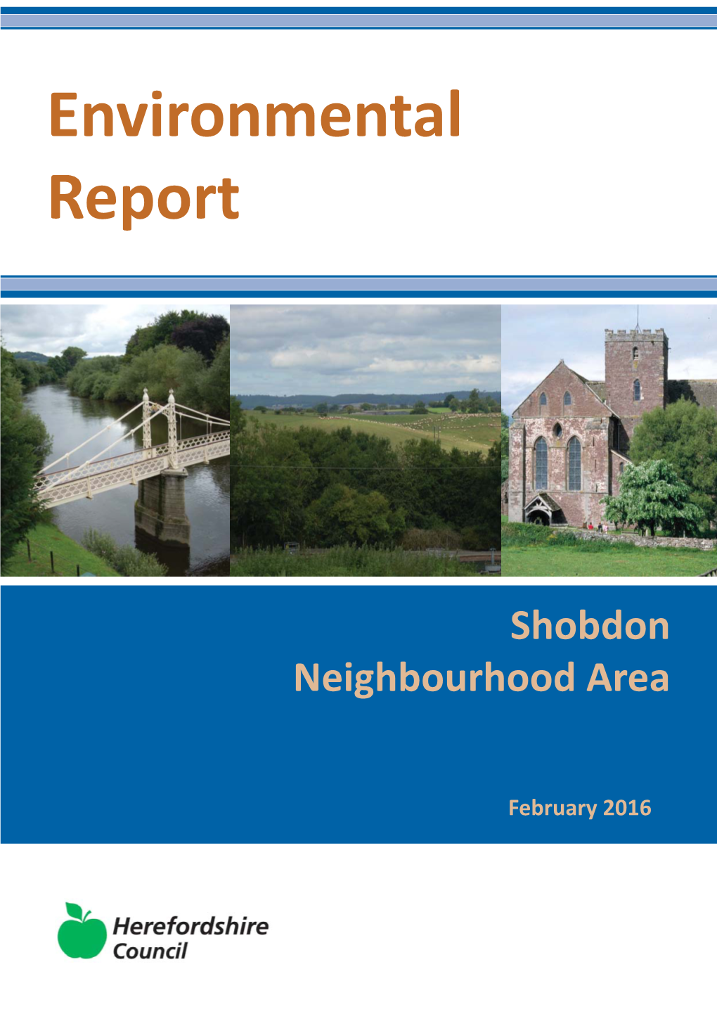 Shobdon Environmental Report (January 2016) ______