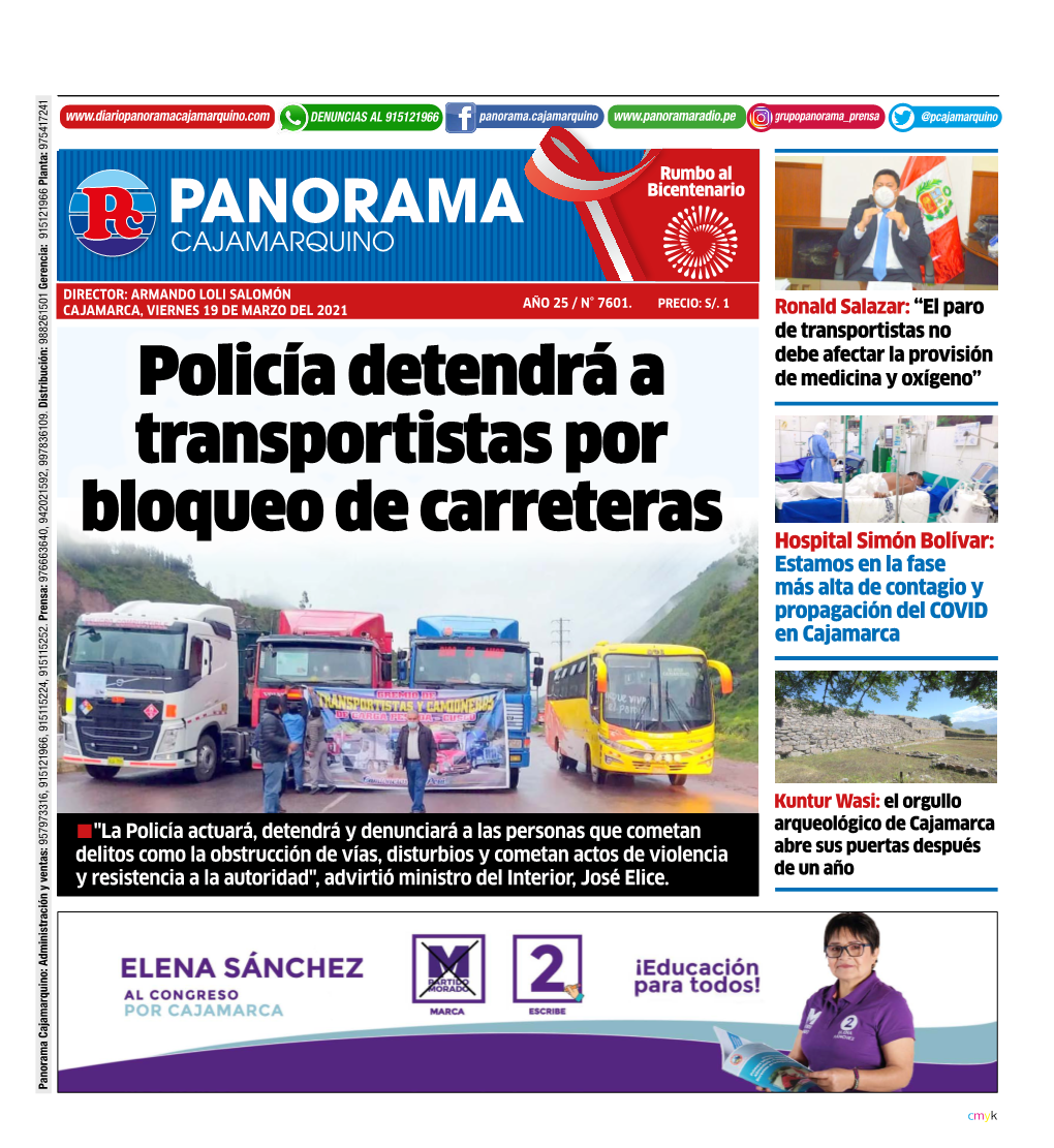 Policía Detendrá a Transportistas Por Bloqueo De Carreteras