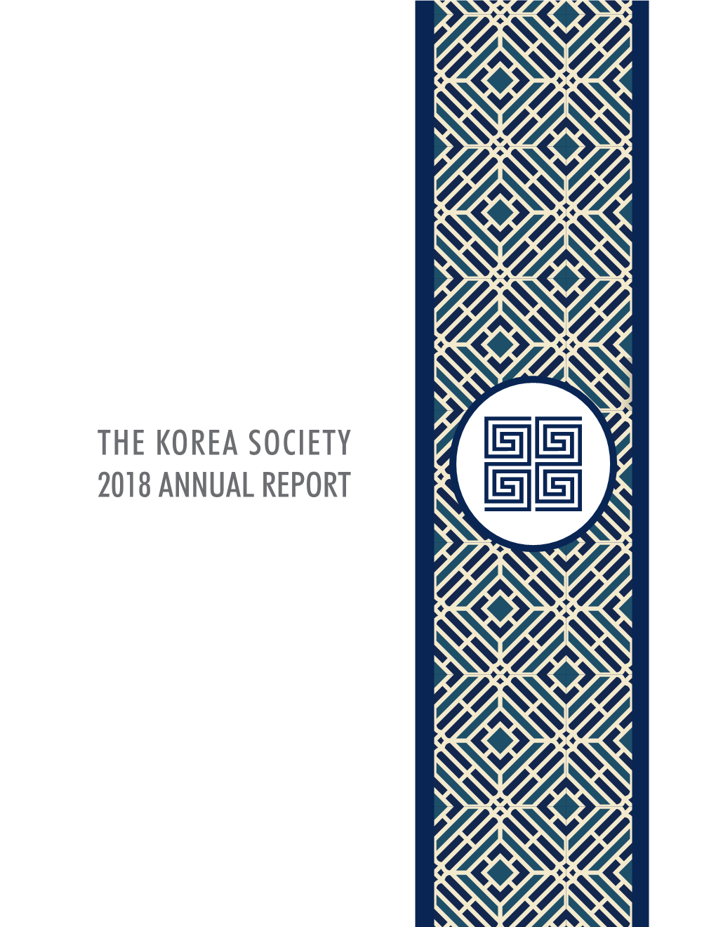 The Korea Society 2018 Annual Report