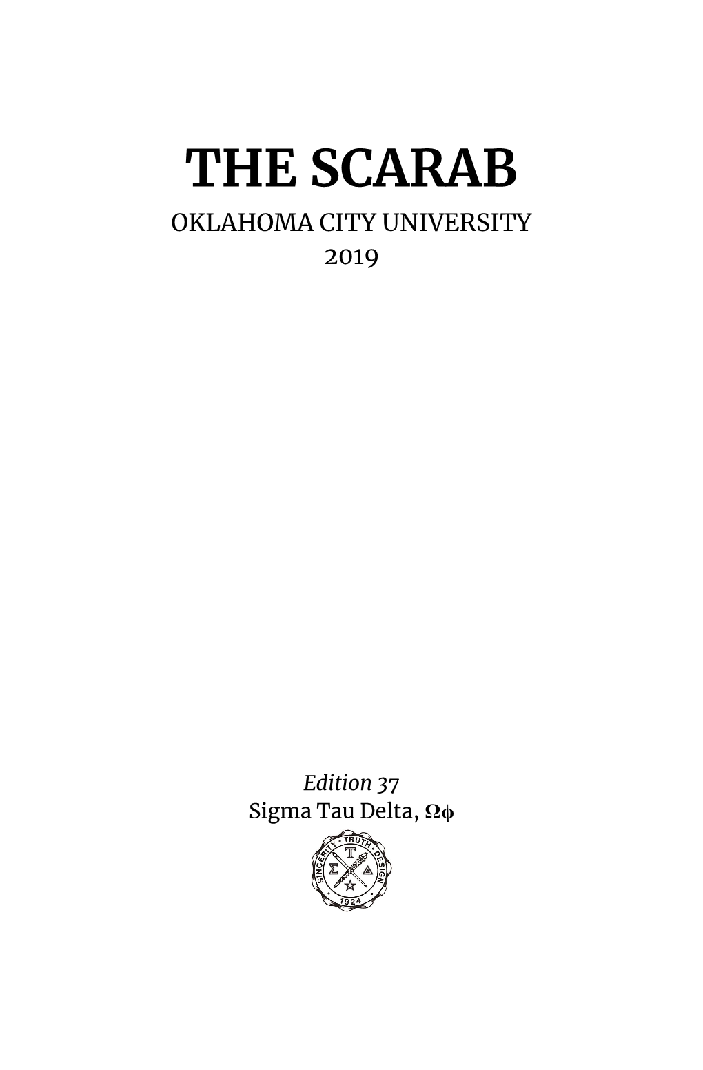 The Scarab Oklahoma City University 2019