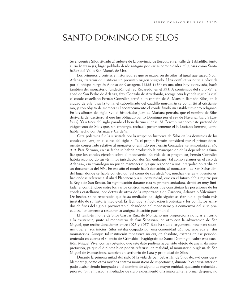 Santo Domingo De Silos 6/10/09 07:54 Página 2539