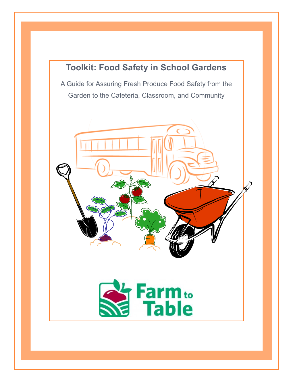 Toolkit: Food Safety in School Gardens