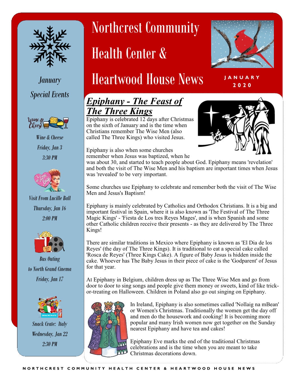 Northcrest Community Health Center & Heartwood House News