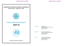 ADM-Report 2009-10Eng-KSRTC.Pdf