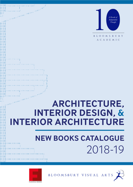 Architecture, Interior Design, & Interior Architecture