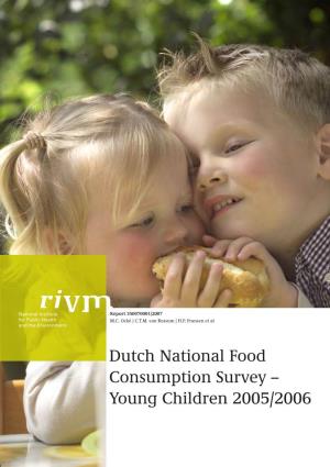 RIVM Rapport 350070001 Dutch National Food