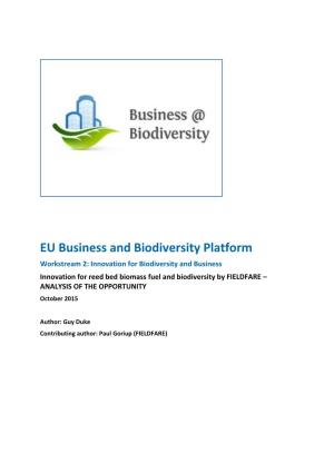 EU Business and Biodiversity Platform
