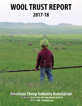Wool Trust Report 2017-2018
