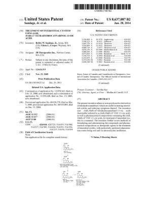 (12) United States Patent (10) Patent No.: US 8,637,087 B2 Sandage, Jr