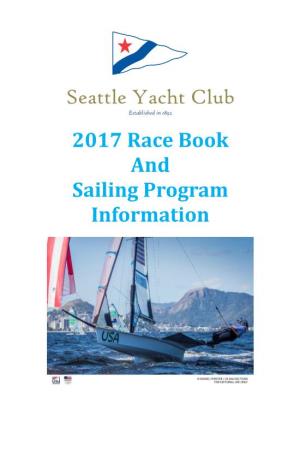Seattle Yacht Club Sailboat Race Book