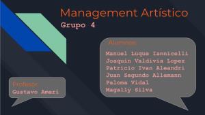 Management Artístico Grupo 4