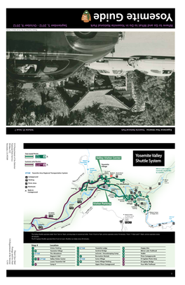 Yosemite Guide Yosemite Guide September 5 - October 9, 2012 Yosemite
