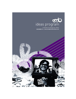 Soob Ideas 2004 Program Email.Pdf