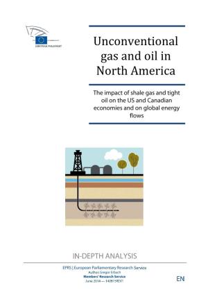 Unconventional Gas and Oil in North America Page 1 of 24