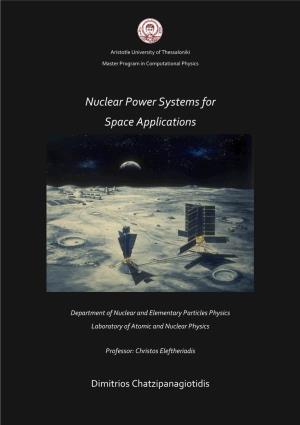 Nuclear Power Systems for Space Applications