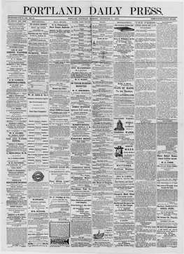 Portland Daily Press: September 06,1873