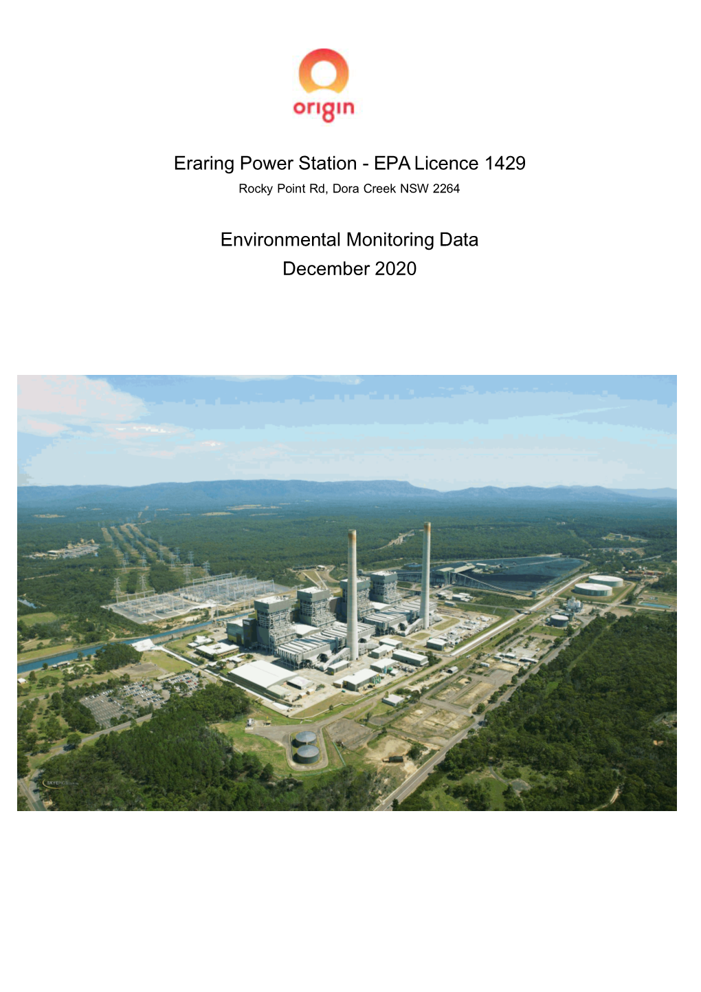 Eraring Power Station - EPA Licence 1429 Rocky Point Rd, Dora Creek NSW 2264