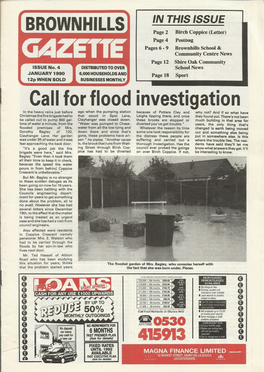 Brownhills Gazette Issue 4 January 1990