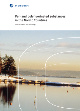 Per- and Polyfluorinated Substances in the Nordic Countries