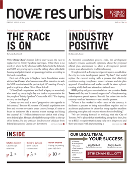 The Race Is on Industry Positive