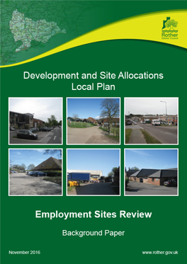 Employment Sites Review Background Paper
