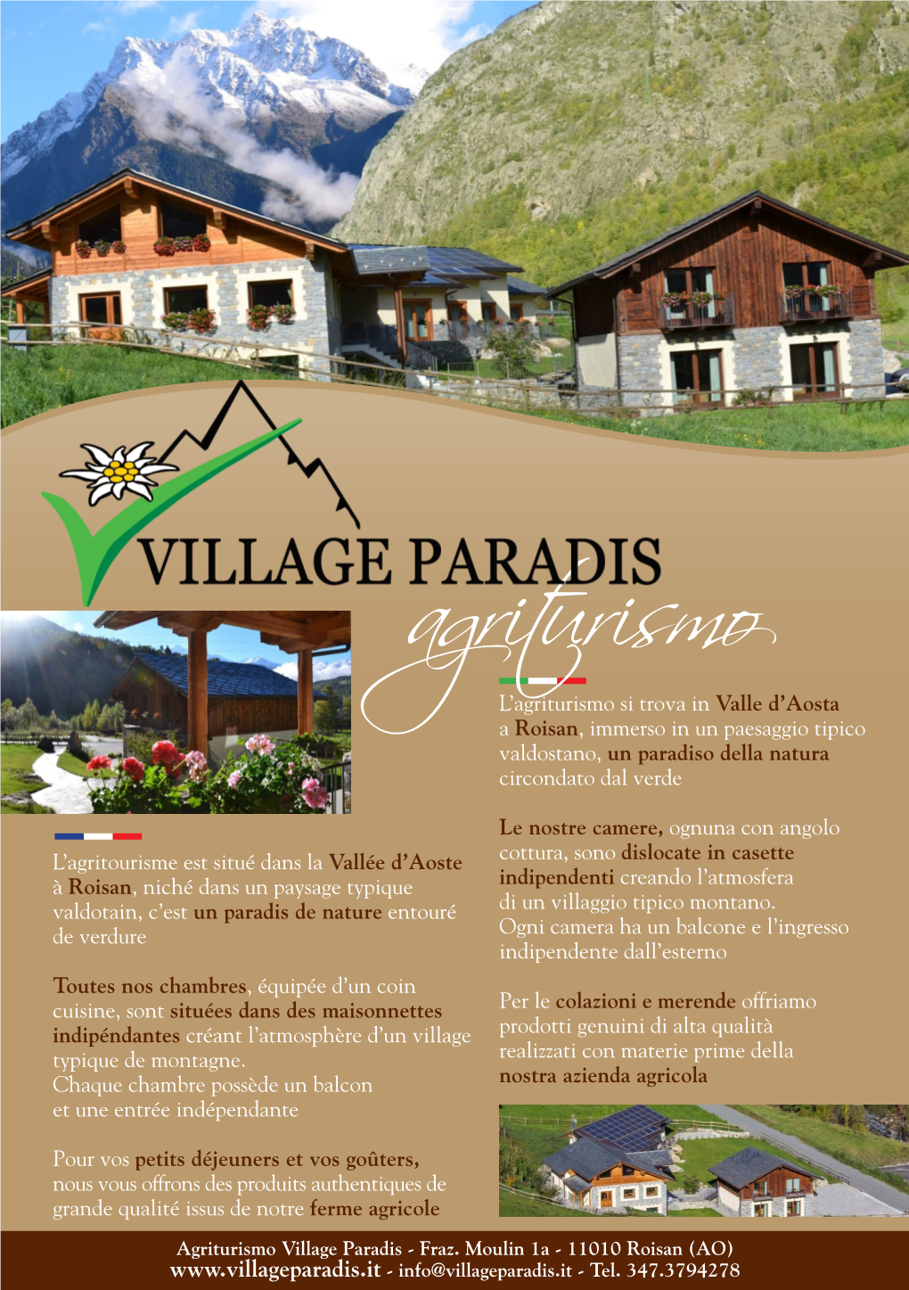 Volantino Village Paradis