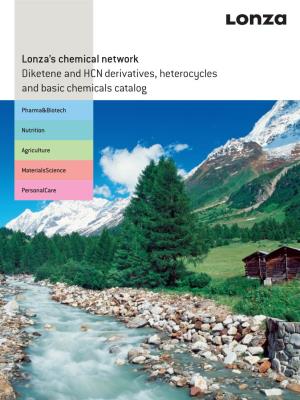 Lonza's Chemical Network Diketene and HCN Derivatives, Heterocycles