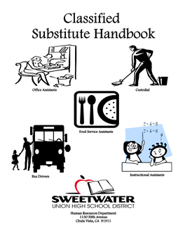 Classified Substitute Handbook